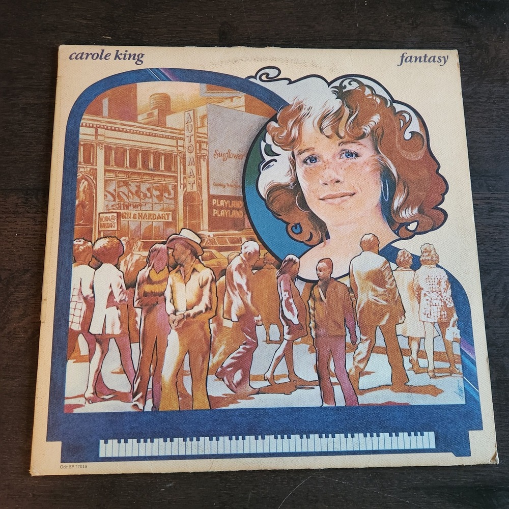 Carole King Fantasy Vinyl‎ Record LP 1973 A&M Ode Records SP-77018